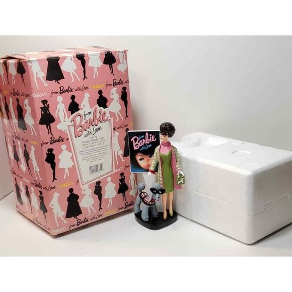 VINTAGE FROM BARBIE WITH LOVE POODLE PARADE 1965 No 113719 BY ENESCO MATTEL 1994 - Picture 1 of 11